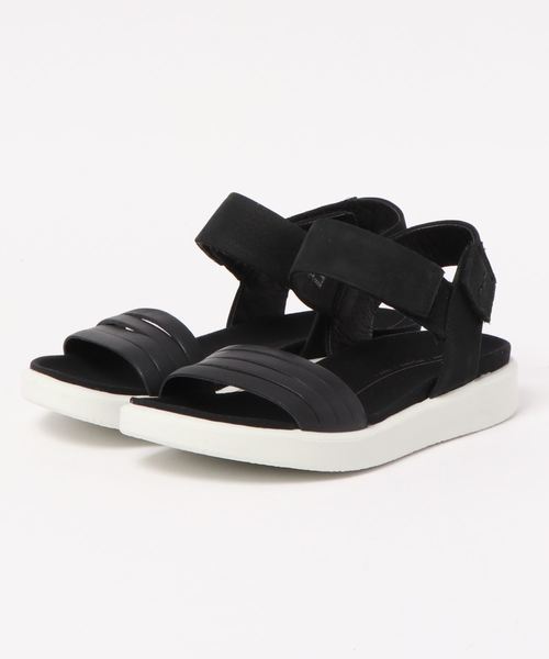 ECCO(エコー)の「ECCO FLOWT W(サンダル・レディース・ブラック・37(23.5)/35(22.5)/38(24.0)/39(24.5/36(22.5))」の1枚目の写真
