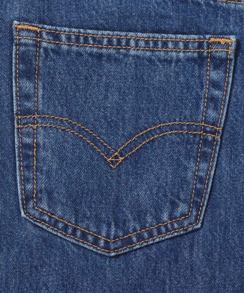 Levi's（リーバイス）の「BALLOON LEG AIR HEAD（デニムパンツ・レディース・インディゴブルー・27inch/23inch/24inch/25inch/26inch/28inch）」の2枚目の写真