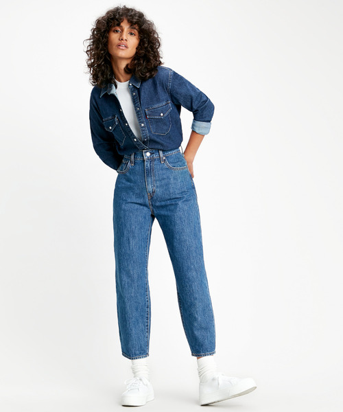 Levi's バルーン・ストレートデニム Levi's（リーバイス）の「BALLOON LEG AIR HEAD（デニムパンツ