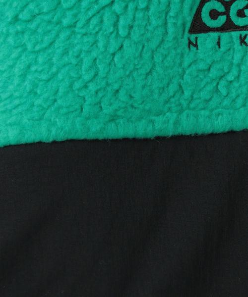 NIKE ACG（ナイキエィシージー）の「NIKE ACG（ナイキ エーシージー）MICROFLEECE JACKET（その他アウター・メンズ・ブラック/ライム/オリーブ・X-LARGE/MEDIUM/SMALL/LARGE）」の4枚目の写真