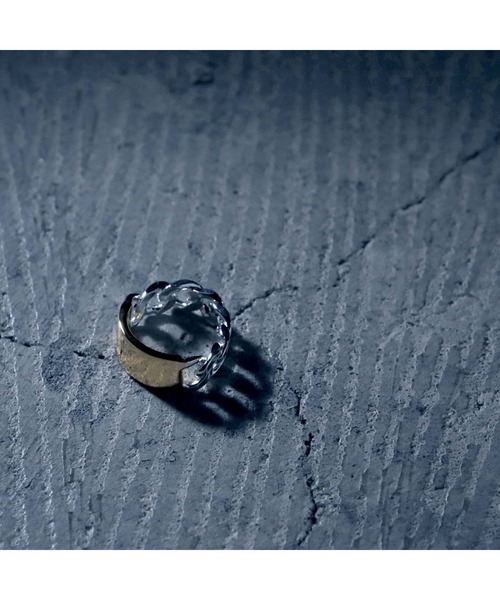 YArKA（ヤーカ）の「【YArKA/ヤーカ】silver925 flat face&chain ring[ffac]/フラット＋チェーンリング シルバー925（リング・レディース・シルバー/その他11・#13/#11/#15/#19/#17/#21/#9/#7/#23）」の12枚目の写真