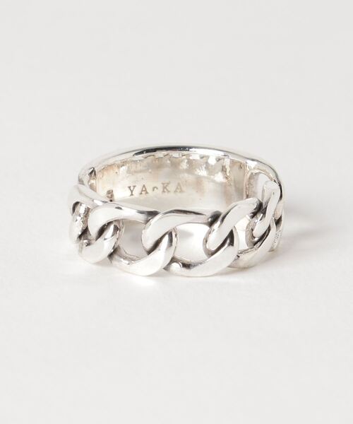 YArKA（ヤーカ）の「【YArKA/ヤーカ】silver925 flat face&chain ring[ffac]/フラット＋チェーンリング シルバー925（リング・レディース・シルバー/その他11・#13/#11/#15/#19/#17/#21/#9/#7/#23）」の10枚目の写真