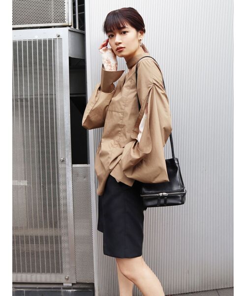 EMODA（エモダ）の「W CLOPミニマルバッグ（ショルダーバッグ・レディース・ブラック/ベージュ/ブルー・FREE）」の15枚目の写真