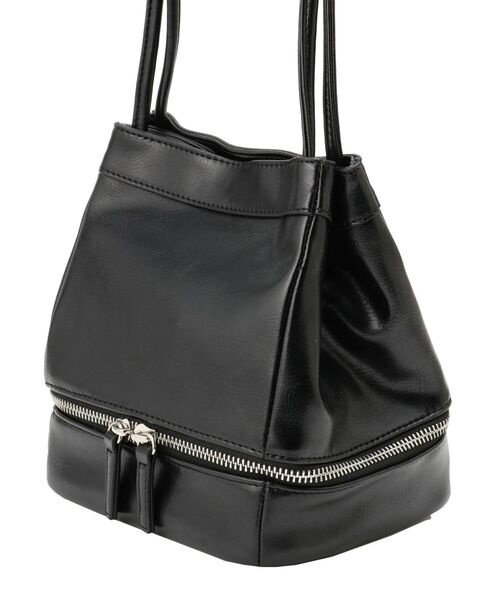 EMODA（エモダ）の「W CLOPミニマルバッグ（ショルダーバッグ・レディース・ブラック/ベージュ/ブルー・FREE）」の18枚目の写真