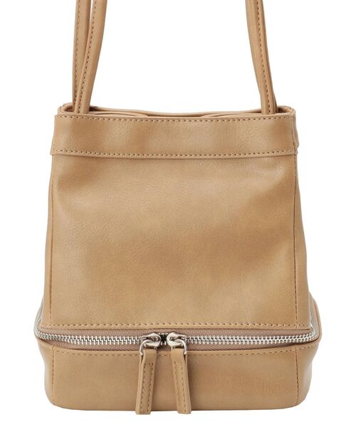 EMODA（エモダ）の「W CLOPミニマルバッグ（ショルダーバッグ・レディース・ブラック/ベージュ/ブルー・FREE）」の4枚目の写真