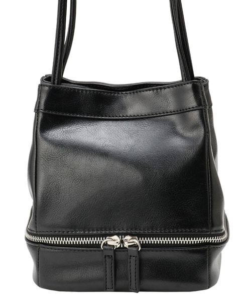 EMODA（エモダ）の「W CLOPミニマルバッグ（ショルダーバッグ・レディース・ブラック/ベージュ/ブルー・FREE）」の8枚目の写真