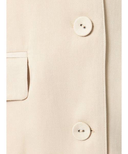 jouetie（ジュエティ）の「ハーフスリーブジャケットシャツ*センタータックストレートパンツ（テーラードジャケット・レディース・ブラック/ブルー/グリーン/アイボリー/その他1・MEDIUM/LARGE）」の8枚目の写真