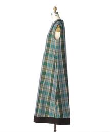 Drawer別注〈Scye（サイ）〉マドラスチェックドレス ¥85,800 Drawer（ドゥロワー）の「Drawer別注〈Scye（サイ）〉マドラス