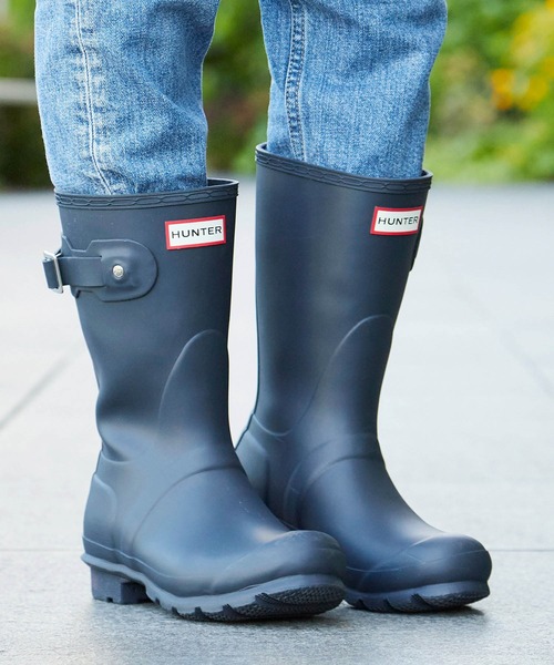 Hunter ハンター Womens Hunter Original Buckle Short オリジナル ショート Wfs1000rma レインシューズ Hunter ハンター のファッション通販 Zozotown