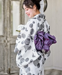 レディースの浴衣 グレー 灰色系 その他総柄 ファッション通販 Zozotown