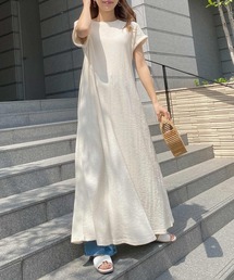 KOBE LETTUCE | サーマルロングAラインワンピース(ワンピース)