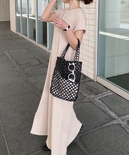 KOBE LETTUCE（コウベレタス）の「サーマルロングAラインワンピース（ワンピース・レディース・ミント/ベージュ/アイボリー・FREE）」の10枚目の写真