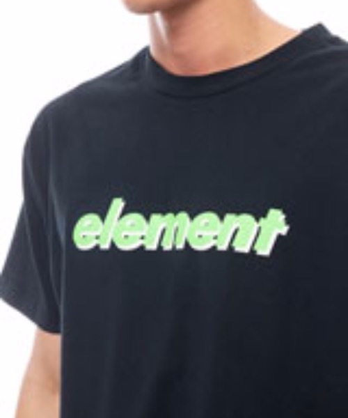ELEMENT(エレメント)の「ELEMENT メンズ SLIDE LOGO SS Tシャツ/エレメント 半袖 ストリート スケート(Tシャツ/カットソー・メンズ・ホワイト系その他/ブラック/ホワイト・X-LARGE/LARGE/MEDIUM)」の6枚目の写真