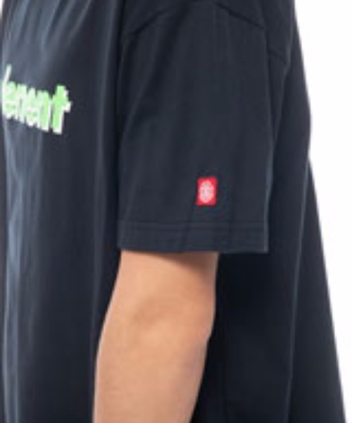 ELEMENT(エレメント)の「ELEMENT メンズ SLIDE LOGO SS Tシャツ/エレメント 半袖 ストリート スケート(Tシャツ/カットソー・メンズ・ホワイト系その他/ブラック/ホワイト・X-LARGE/LARGE/MEDIUM)」の7枚目の写真
