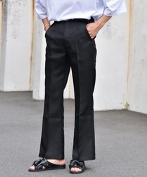kutir | 【kutir black】センタープレスフレアパンツ　シューカット(その他パンツ)