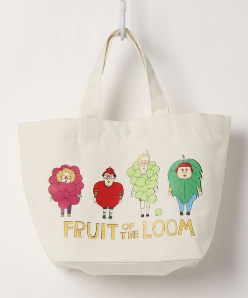 FRUIT OF THE LOOM(フルーツオブザルーム)の「URATA PT MINI TOTE L(トートバッグ・レディース・ブラック/オフホワイト・FREE)」の6枚目の写真