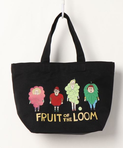 FRUIT OF THE LOOM(フルーツオブザルーム)の「URATA PT MINI TOTE L(トートバッグ・レディース・ブラック/オフホワイト・FREE)」の7枚目の写真