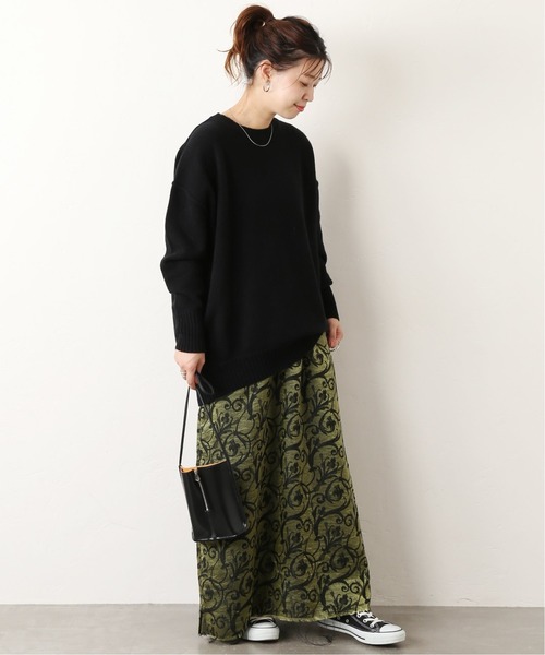 ジャーナルスタンダード ウール カシミヤ チュニック丈 ニット プルオーバー セール】ウールカシミヤチュニック◇（ニット/セーター