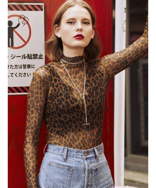 jouetie（ジュエティ）の「ハイネックシアートップス（Tシャツ/カットソー・レディース・ブルー/その他1/その他2/グリーン・MEDIUM）」の10枚目の写真