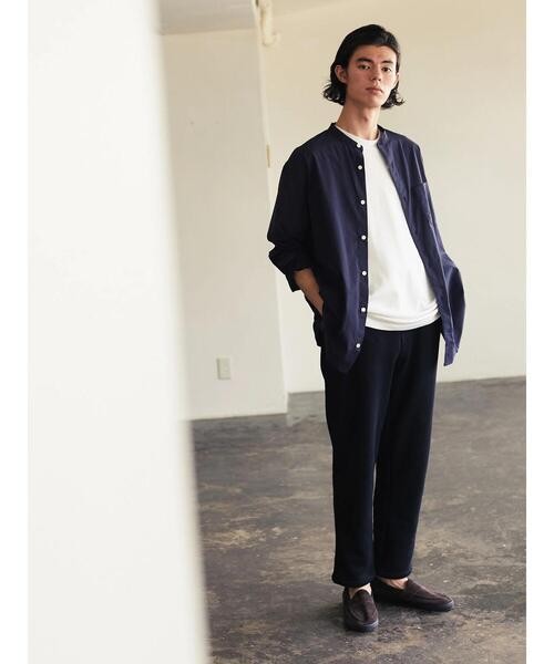CRAFT STANDARD BOUTIQUE（クラフトスタンダードブティック）の「裏毛イージーテーパードパンツ●（その他パンツ・メンズ・チャコールグレー/ブラック/杢グレー・LL/M/L）」の6枚目の写真