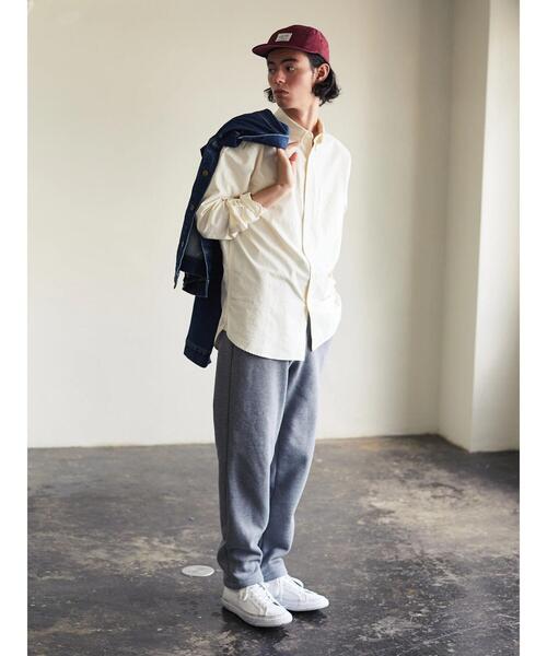 CRAFT STANDARD BOUTIQUE（クラフトスタンダードブティック）の「裏毛イージーテーパードパンツ●（その他パンツ・メンズ・チャコールグレー/ブラック/杢グレー・LL/M/L）」の11枚目の写真