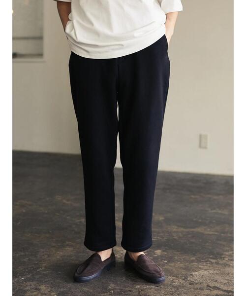CRAFT STANDARD BOUTIQUE（クラフトスタンダードブティック）の「裏毛イージーテーパードパンツ●（その他パンツ・メンズ・チャコールグレー/ブラック/杢グレー・LL/M/L）」の2枚目の写真