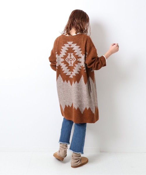 Spick &amp; Span - 【PENDLETON】ロングカーディガン　FREE Spick & Span（スピックアンドスパン）の「【PENDLETON】ロング