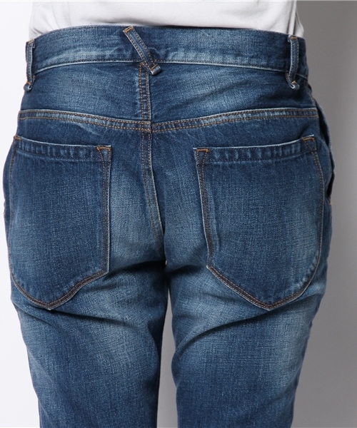 NANO universe（ナノユニバース）の「テーパードデニムパンツ（デニムパンツ・レディース・ネイビー/ブルー/インディゴブルー・36/34/38）」の7枚目の写真