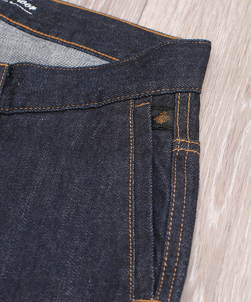 NANO universe（ナノユニバース）の「テーパードデニムパンツ（デニムパンツ・レディース・ネイビー/ブルー/インディゴブルー・36/34/38）」の16枚目の写真