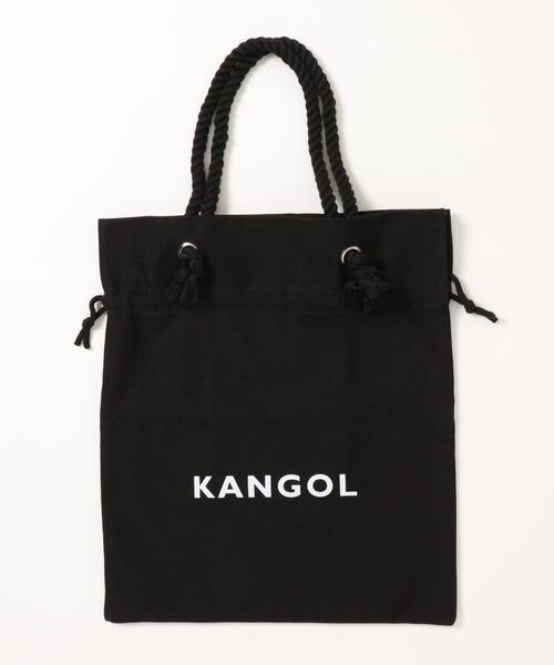 セール Kangol Kids カンゴールキッズ キンチャクトート 巾着バッグ トートバッグ ブランドロゴ トートバッグ Kangol カンゴール のファッション通販 Zozotown