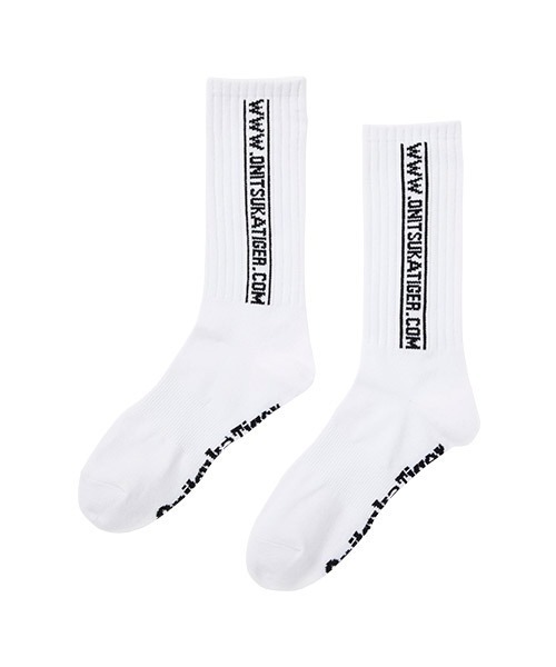 Onitsuka Tiger(オニツカタイガー)の「MIDDLE SOCKS(ソックス/靴下・レディース・ホワイト×レッド/ホワイト×ブラック/イエロー×ブラック/ブラック×ホワイト・S/L/M)」の9枚目の写真