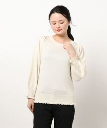 flower | デイリーフリルニット(ニット/セーター)