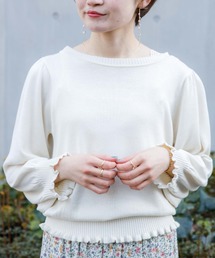 flower | デイリーフリルニット(ニット/セーター)