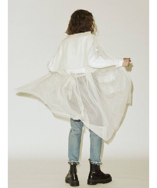 jouetie（ジュエティ）の「レイヤードチュールトップスセット（Tシャツ/カットソー・レディース・オフホワイト/グリーン/ブラック・MEDIUM）」の13枚目の写真