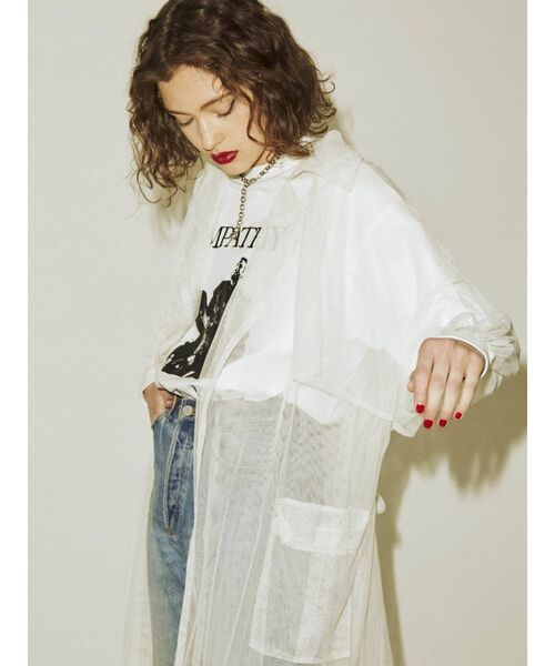 jouetie（ジュエティ）の「レイヤードチュールトップスセット（Tシャツ/カットソー・レディース・オフホワイト/グリーン/ブラック・MEDIUM）」の15枚目の写真