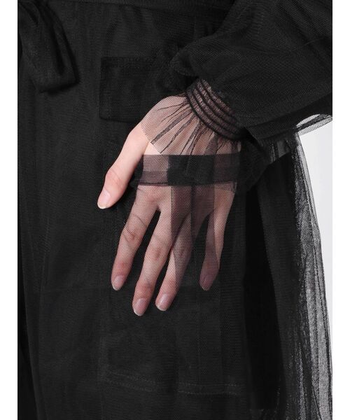 jouetie（ジュエティ）の「レイヤードチュールトップスセット（Tシャツ/カットソー・レディース・オフホワイト/グリーン/ブラック・MEDIUM）」の22枚目の写真