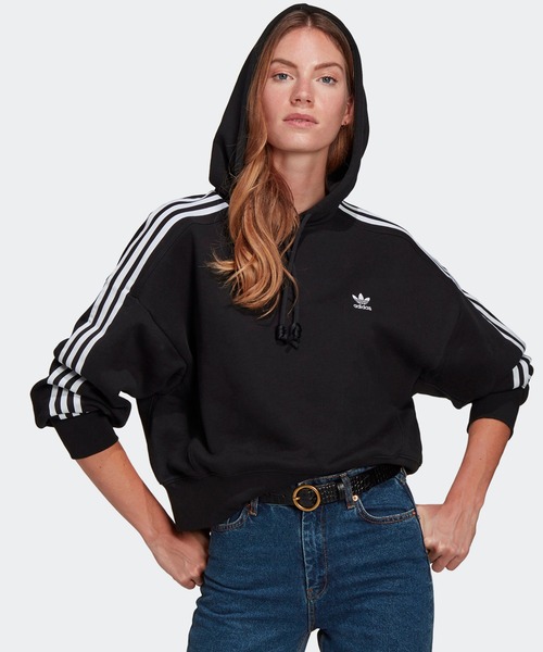 アディカラー クラシックス クロップド パーカー アディダスオリジナルス パーカー Adidas アディダス のファッション通販 Zozotown