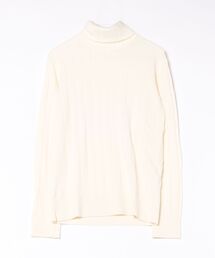 CO | hardcover / ストライプ風タートルネック(ニット/セーター)