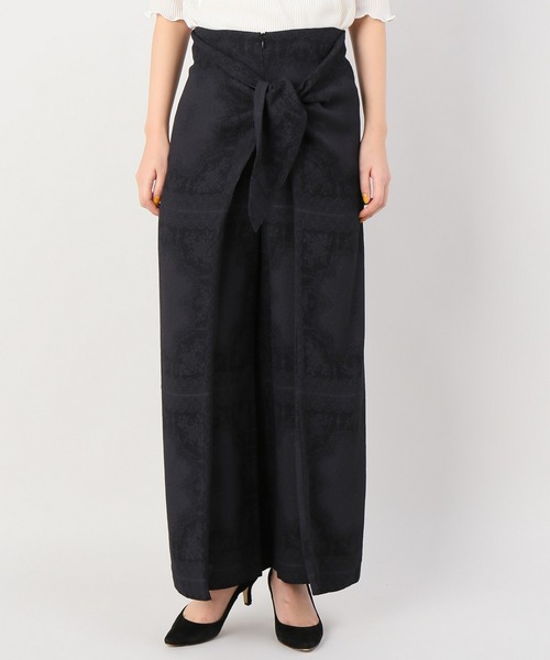 RITO（リト）の「【Rito/リト】 スカーフガラカシュクールパンツ（その他パンツ・レディース・ホワイト/ネイビー/アーミー・FREE）」の3枚目の写真