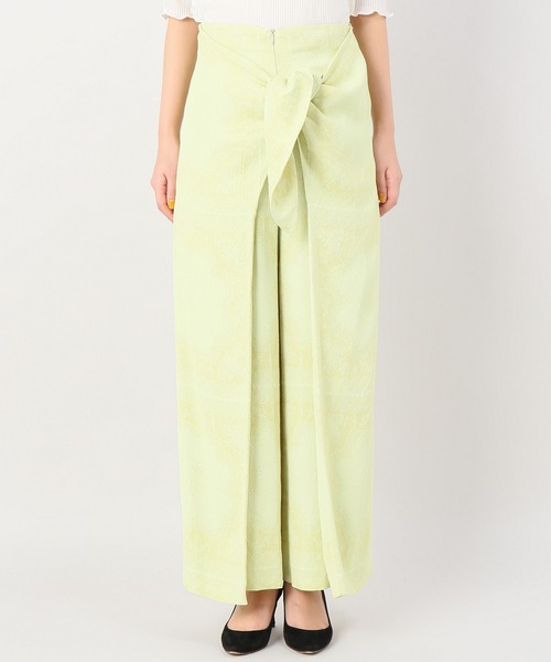 RITO（リト）の「【Rito/リト】 スカーフガラカシュクールパンツ（その他パンツ・レディース・ホワイト/ネイビー/アーミー・FREE）」の6枚目の写真