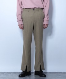 HARE | フロントスリットフレアパンツ(HARE)(スラックス)