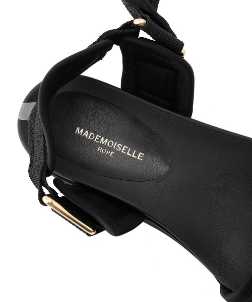 MADEMOISELLE ROPE'(マドモアゼル ロペ)の「ワイドベルトスポーツサンダル(サンダル・レディース・ブラック/ブラウン系その他3・35.5/36.5/37.5)」の5枚目の写真