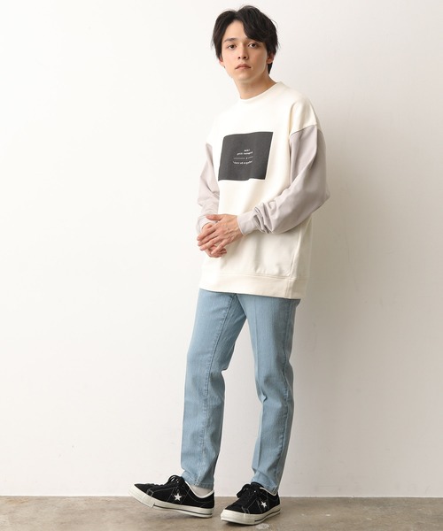 JUNRED（ジュンレッド）の「39デニムパンツ（デニムパンツ・メンズ・ブルー系その他2/ネイビー/サックスブルー/ホワイト・L/S/LL/M）」の5枚目の写真