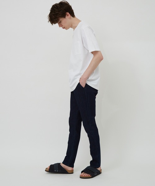 JUNRED（ジュンレッド）の「39デニムパンツ（デニムパンツ・メンズ・ブルー系その他2/ネイビー/サックスブルー/ホワイト・L/S/LL/M）」の21枚目の写真