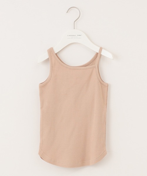 CIAOPANIC TYPY(チャオパニックティピー)の「アシンメトリーデザインタンクトップ(タンクトップ・キッズ・チャコールグレー/ベージュ/グレー系その他/バイオレット/ミント/アイボリー・SMALL/MEDIUM/LARGE/X-LARGE/XX-LARGE)」の5枚目の写真