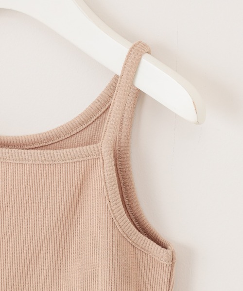 CIAOPANIC TYPY(チャオパニックティピー)の「アシンメトリーデザインタンクトップ(タンクトップ・キッズ・チャコールグレー/ベージュ/グレー系その他/バイオレット/ミント/アイボリー・SMALL/MEDIUM/LARGE/X-LARGE/XX-LARGE)」の8枚目の写真