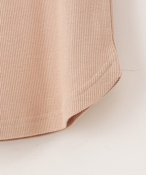 CIAOPANIC TYPY(チャオパニックティピー)の「アシンメトリーデザインタンクトップ(タンクトップ・キッズ・チャコールグレー/ベージュ/グレー系その他/バイオレット/ミント/アイボリー・SMALL/MEDIUM/LARGE/X-LARGE/XX-LARGE)」の9枚目の写真