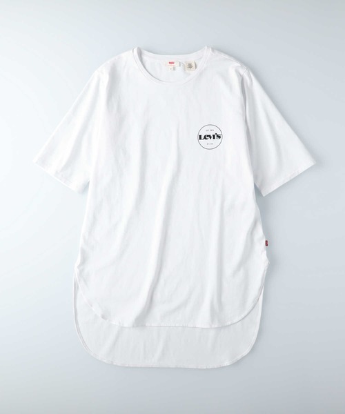 Levi's(リーバイス)の「【Levi's】チュニックTシャツ(チュニック・レディース・ホワイト・M/L)」の8枚目の写真