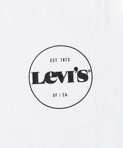 Levi's(リーバイス)の「【Levi's】チュニックTシャツ(チュニック・レディース・ホワイト・M/L)」の4枚目の写真