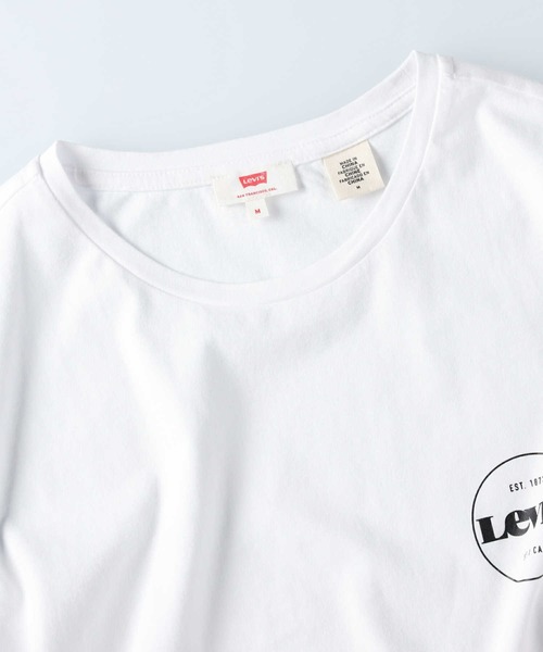 Levi's(リーバイス)の「【Levi's】チュニックTシャツ(チュニック・レディース・ホワイト・M/L)」の5枚目の写真